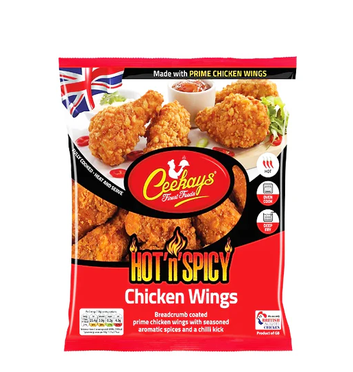 CK HOT&SPICY CHICKEN WINGS 600G