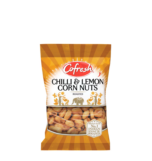 COFRESH CORN NUTS CHILLI LEMON 175G