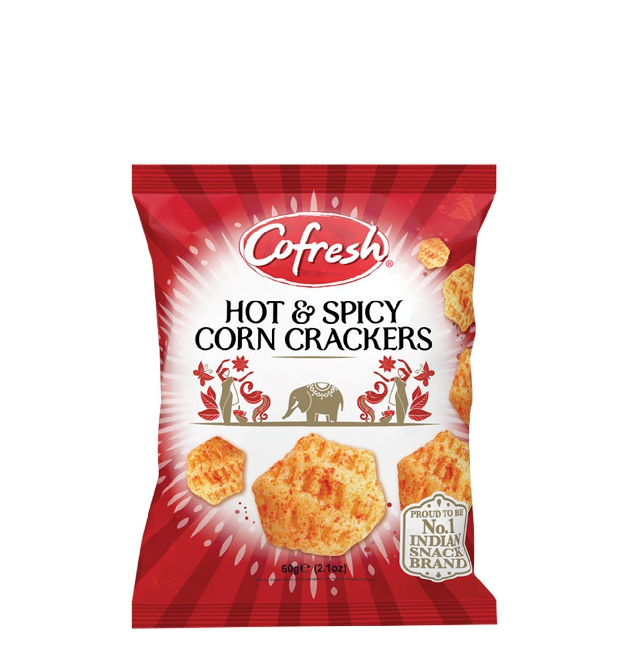 COFRESH H & S CORN CRACKERS 60G