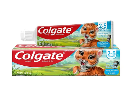 COLGATE KIDS 2+ PASTE 50ML