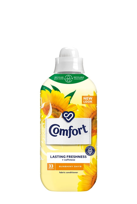 COMFORT FABRIC CONDITIONER SUNSHINY 990ml 33w