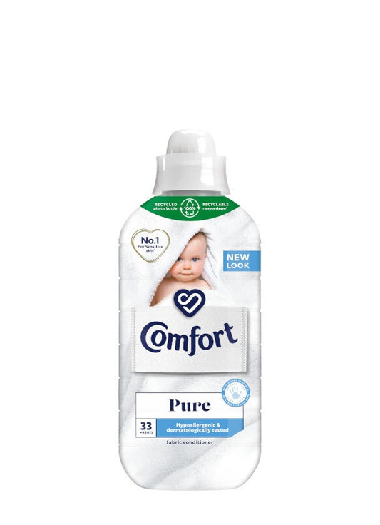 COMFORT PURE FABRIC CONDITIONER 990ml 33W