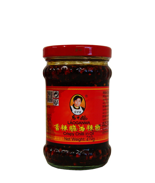 CRISPY CHILLI OIL 210G (LAO GAN MA)