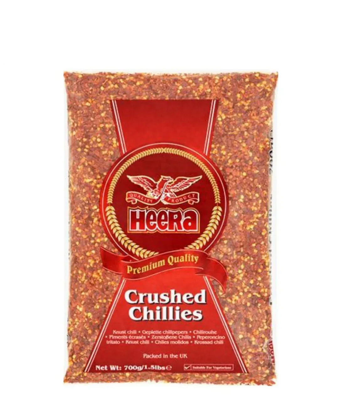 HEERA CRUSHED CHILLI 700G – Kashmir Watan Foodstores