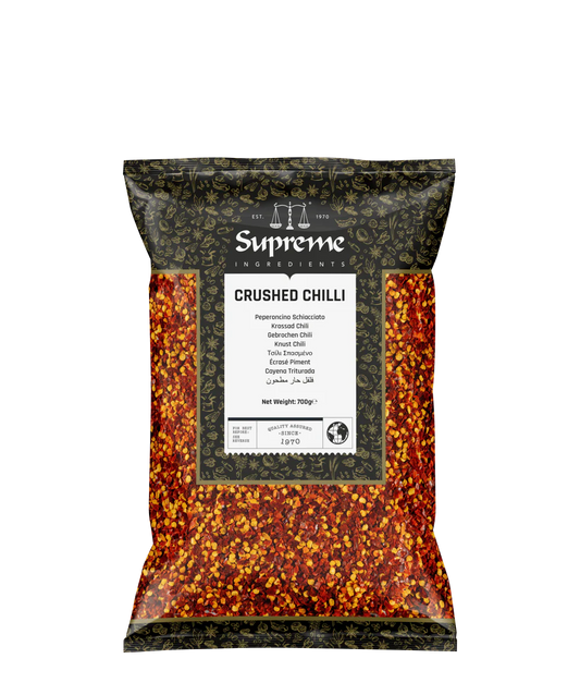 CRUSHED CHILLI 700G (SUPREME QUALITY)