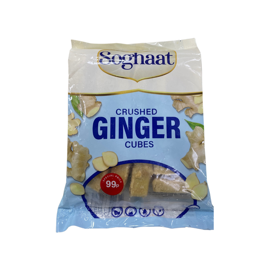 SOGHAAT GINGER CRUSHED CUBES 400G