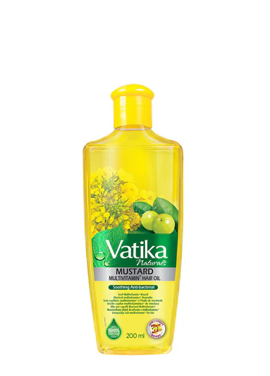 DABUR VATIKA MUSTARD OIL MULTIVITAMIN 200ml