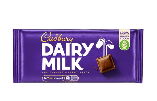 DAIRY MILK CHOCOLATE 95G