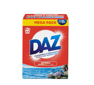 DAZ POWDER WHITE & COLOUR 44 WASH 2200G