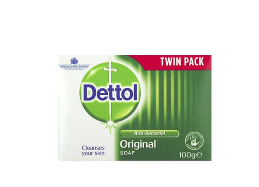 DETTOL ANTIBAC SOAP BAR ORIGINAL TWIN 100G