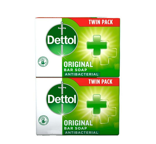DETTOL SOAP BAR ANTIBACTERIAL 2x100G