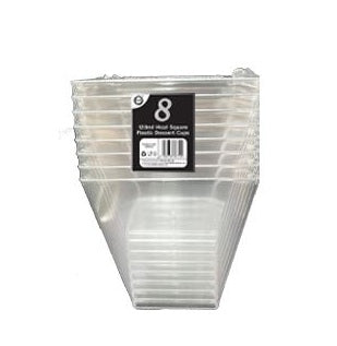DID DESSERT CUPS 120ML (4oz)  8PCS