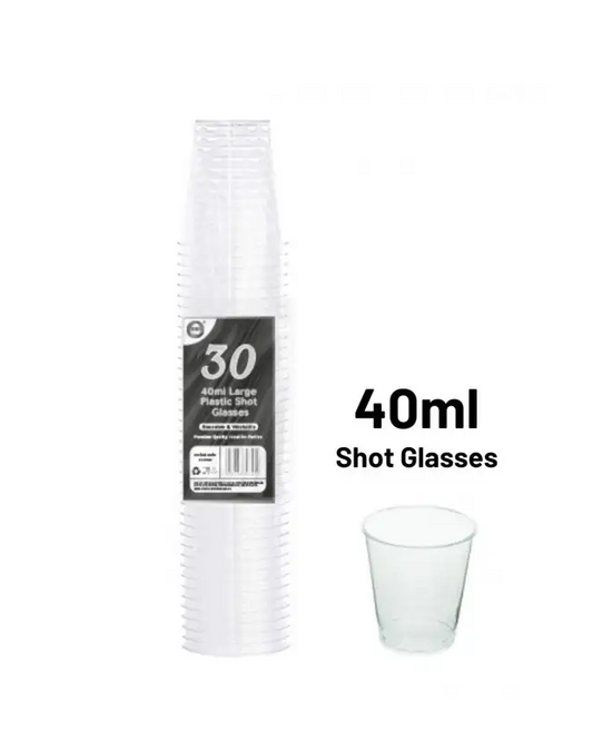 DID SHOT GLASS 40ML 30PK