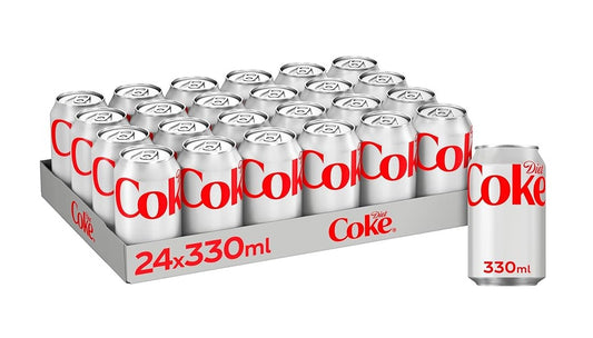 DIET / LIGHT  COKE 24*330ML GB