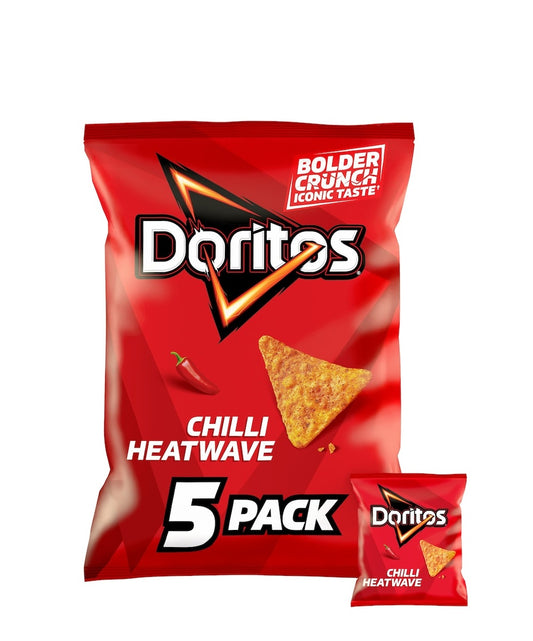 DORITO CHILLI HEAT WAVE 5x30G