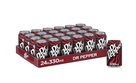 DR PEPPER GB CANS 24x330ML