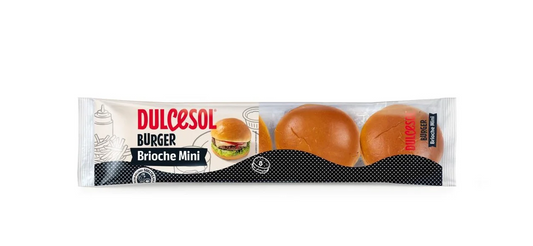 DULCESOL MINI BRIOCHE BURGER 160G