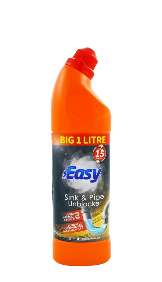 EASY SINK & PIPE UNBLOCKER 1L