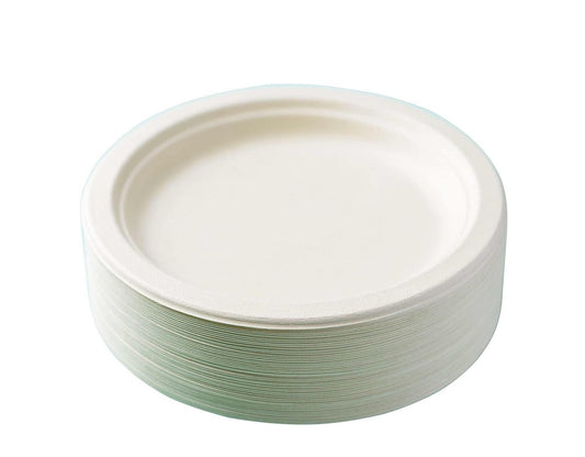 EAZI-PAK BAGASSE PLATE 10'' -50PK