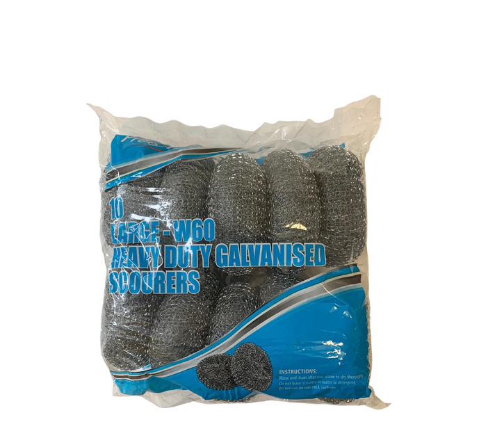 EAZI KLEAN SCOURERS  W-60 PK10
