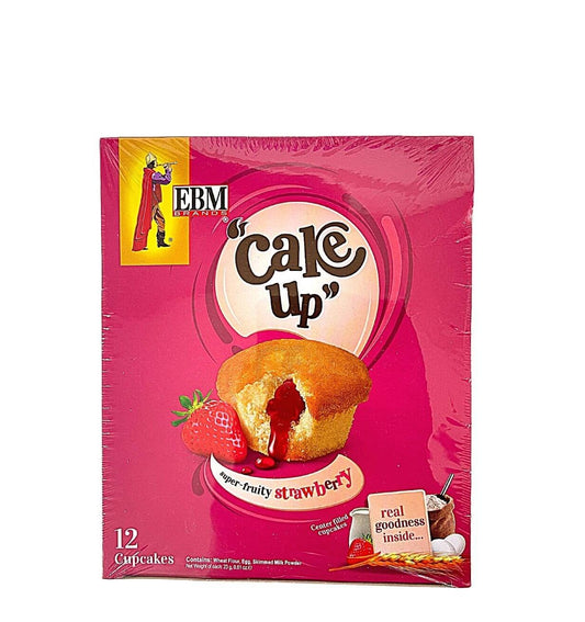 EBM CAKE UP 12 CUPCAKES STRAWBERRY