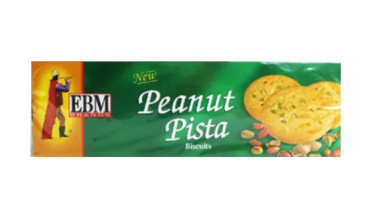 EBM PEANUT PISTA BISCUITS 118G