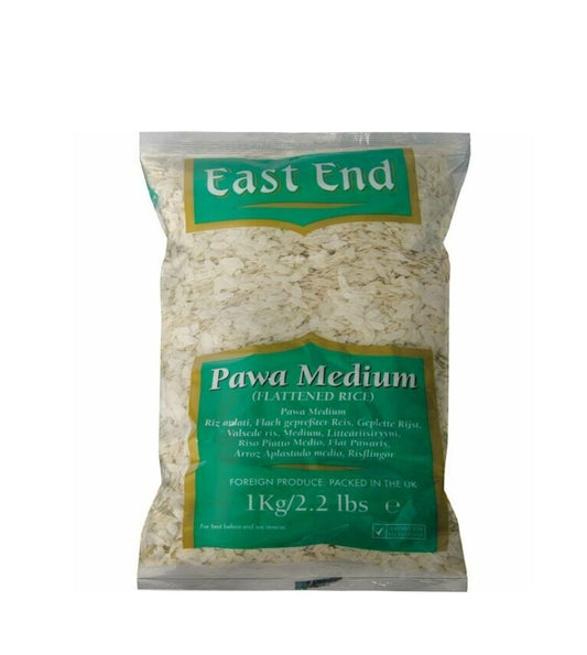 EE FLAKED RICE POWA MEDIUM 1KG