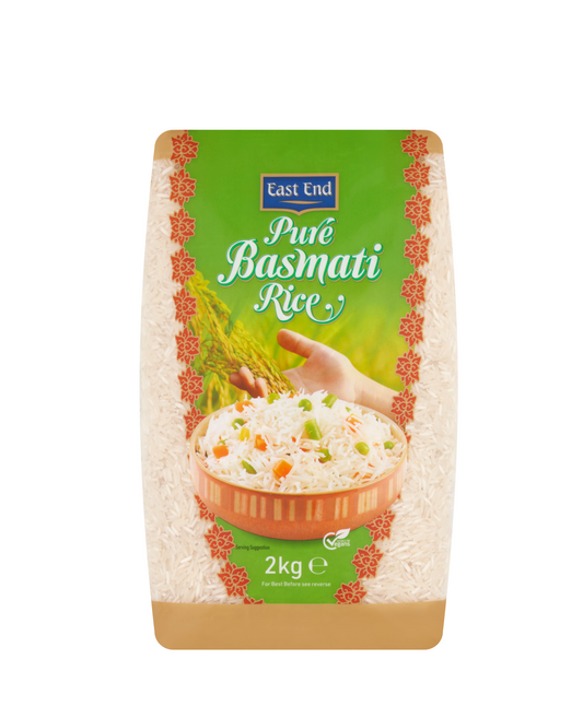 EE PURE BASMATI RICE 2KG