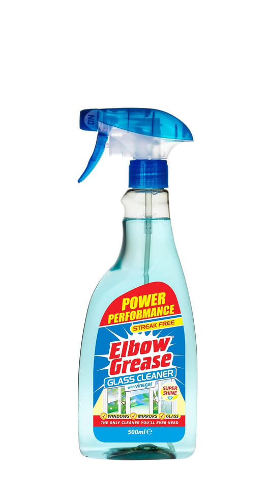 ELBOW GREASE GLASS CLEANER 500ml