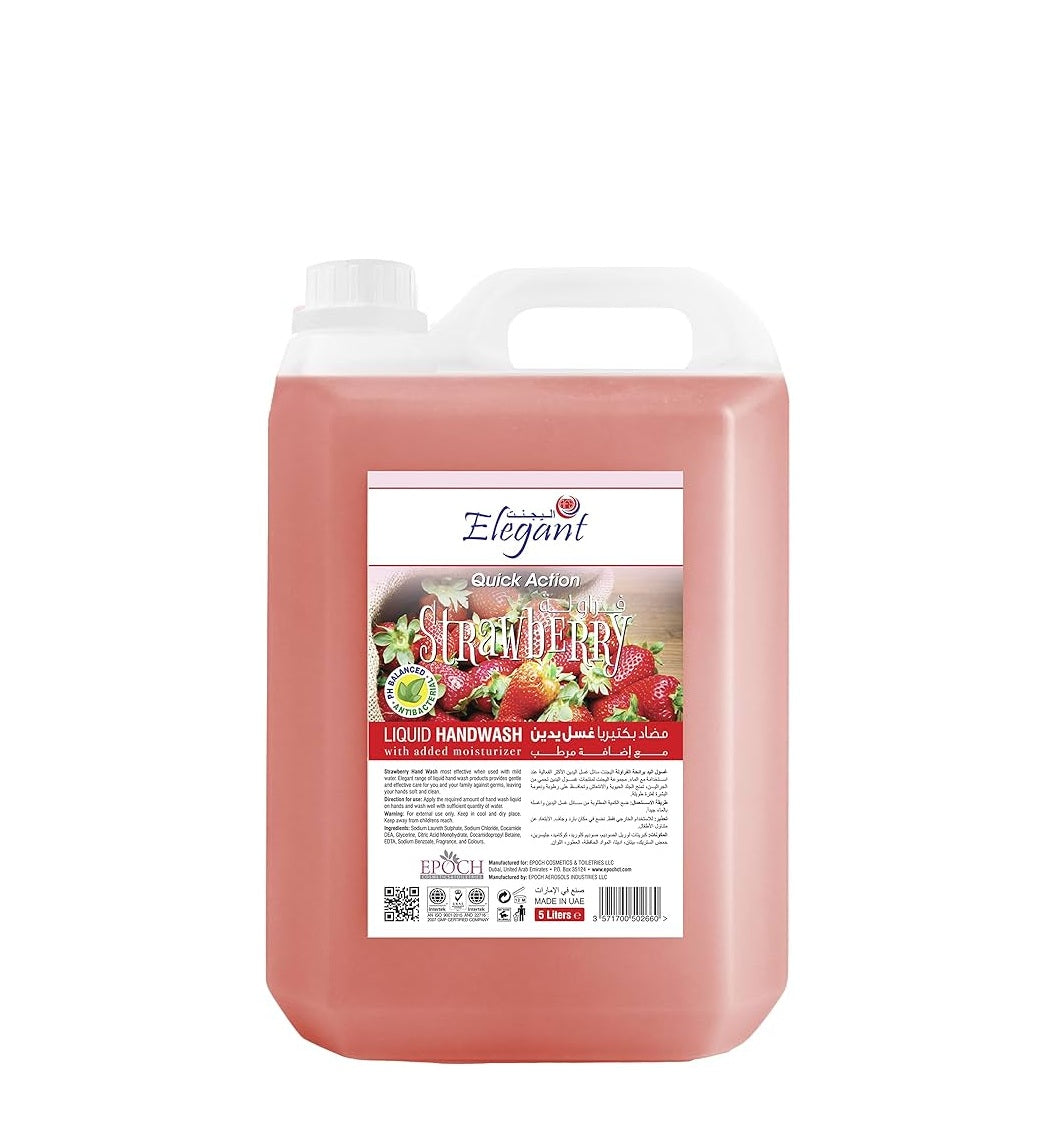 ELEGANT STRAWBERRY HAND WASH 560G