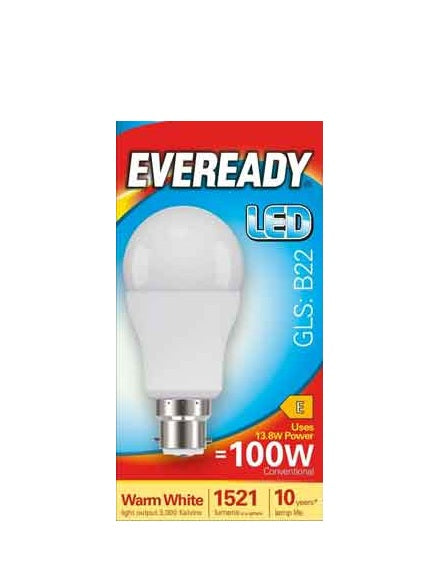 EVERYDAY LED BULB B22 13.2W