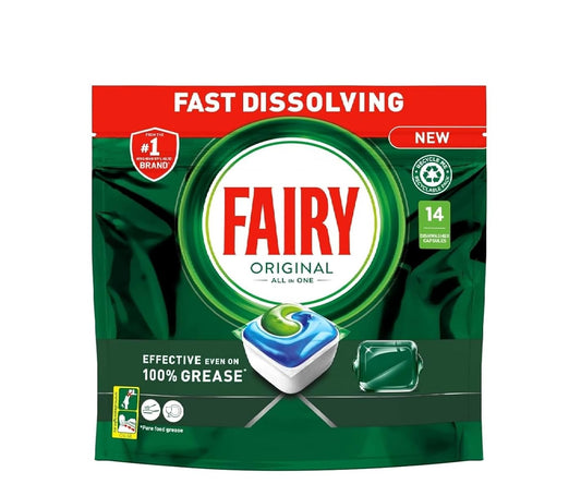 FAIRY ORIGINAL 14 DISHWASHER CAPSULES 189G
