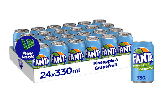 FANTA PINEAPPLE GRAPEFRUIT 24X330ML CASE  GB