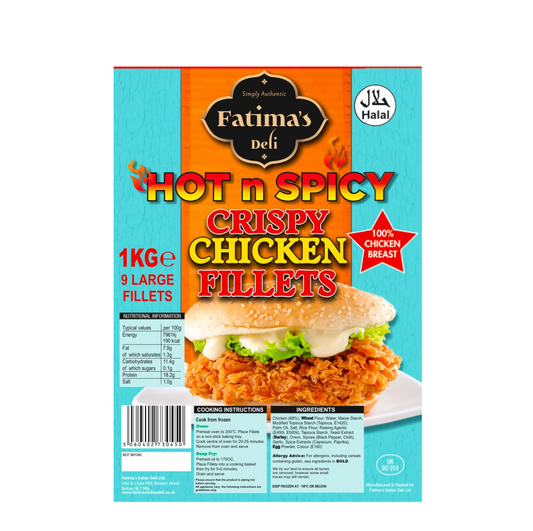 FATIMA H&S CHICKEN FILLETS 1KG