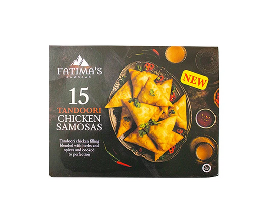 FATIMA'S TANDOORI CHICKEN SAMOSA 15PK