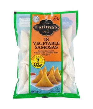 FATIMA'S VEG/SAMOSAS 18PCS - Kashmir Watan Foodstores