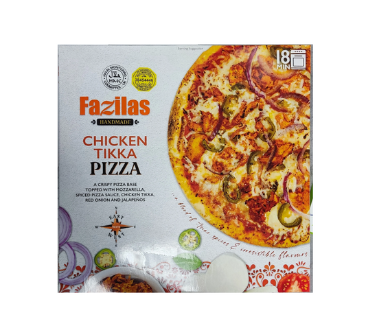 FAZILAS CHICKEN TIKKA PIZZA 400G 10''