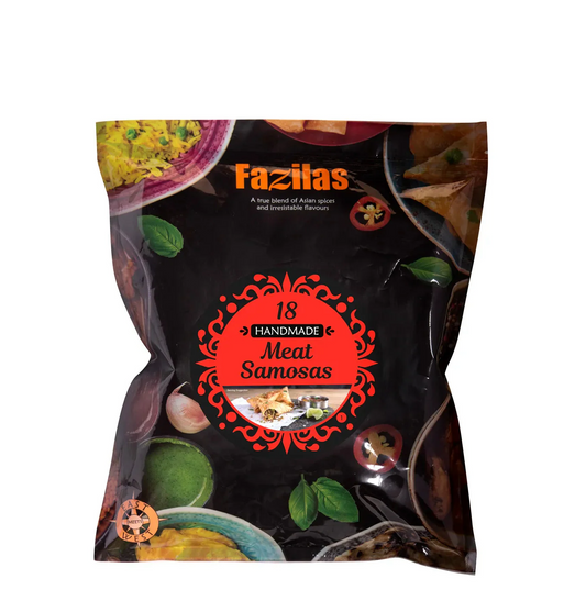 FAZILAS H/M MEAT SAMOSA 18PK