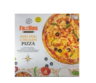 FAZILAS PERI PERI CHICKEN PIZZA 400G 10''