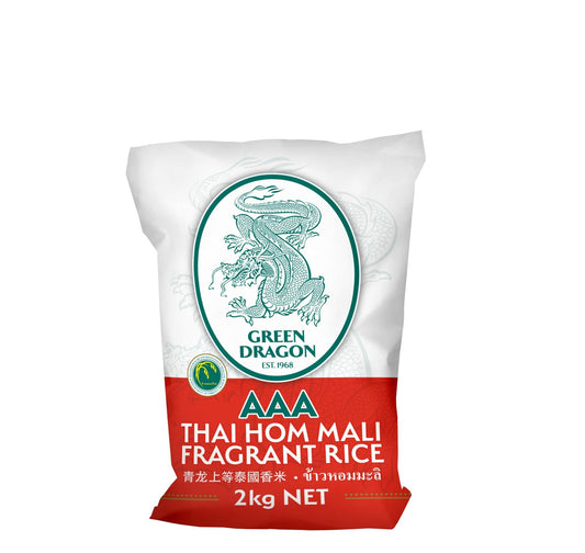 GREEN DRAGON FRAGRANT RICE 2KG