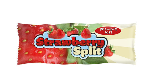 FRANCO'S STRAWBERRY SPLIT LOLLY 70ML