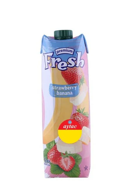 FRESH STRAWBERRY-BANANA JUICE 1L