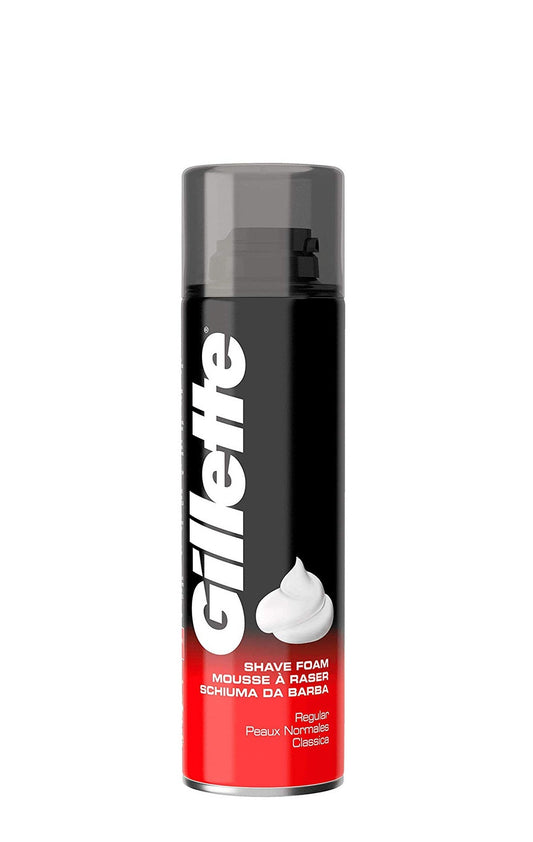 GILLETTE SHAVING FOAM REGULAR 200ML