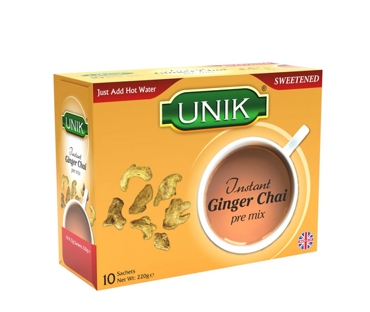 UNIK GINGER CHAI PRE MIX 220G 10SACHET