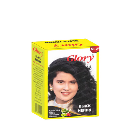 GLORY BLACK HENNA 6PK 60G