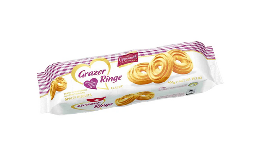GRAZER RINGE SPRITS COOKIES COPPENRATH 400G