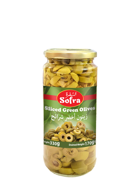 SOFRA SLICE GREEN OLIVE 330G