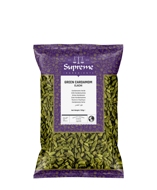 GREEN CARDAMOM WHOLE 700G (SUPREME QUALITY)
