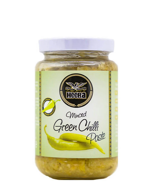 GREEN CHILLI PASTE 210G (HEERA)