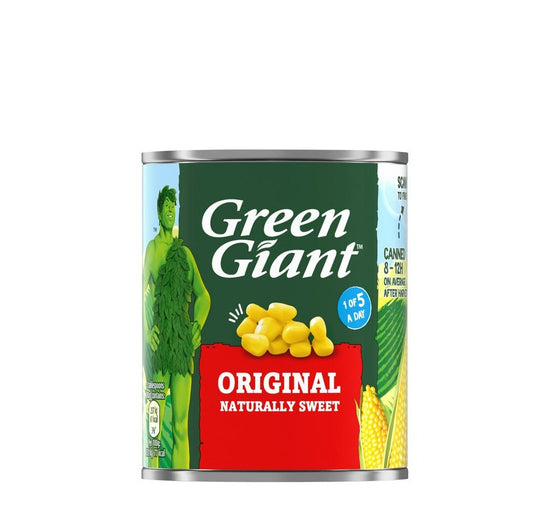 G/GIANT ORIG SWEET CORN 198G PM£1.09